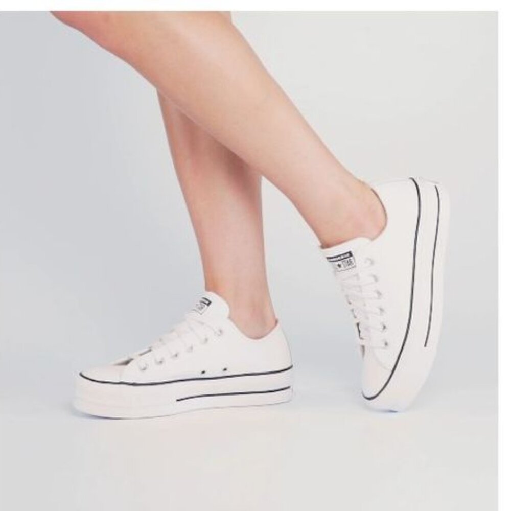 Converse All Star Lift Leather Shoes